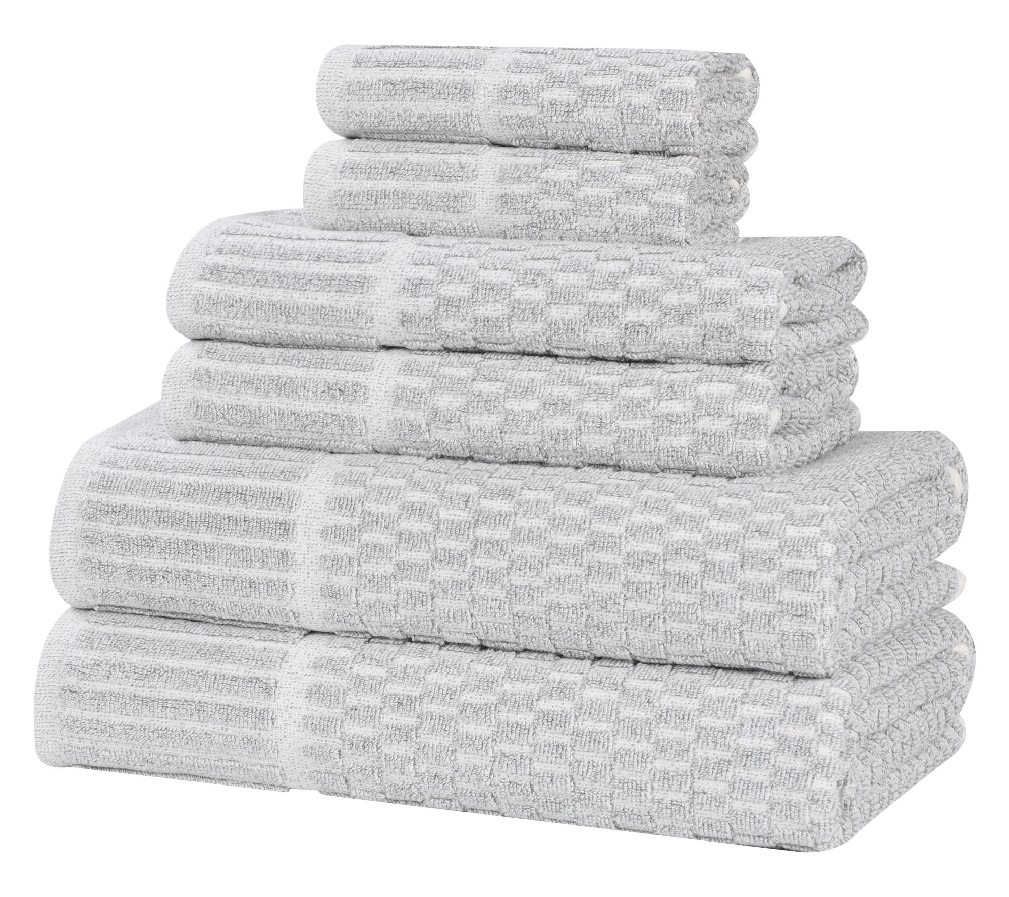 Superior Juno Cotton Blend 6 Piece Towel Set