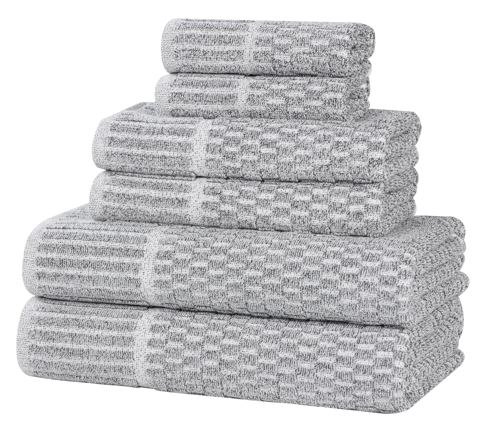 Superior Juno Cotton Blend 6 Piece Towel Set