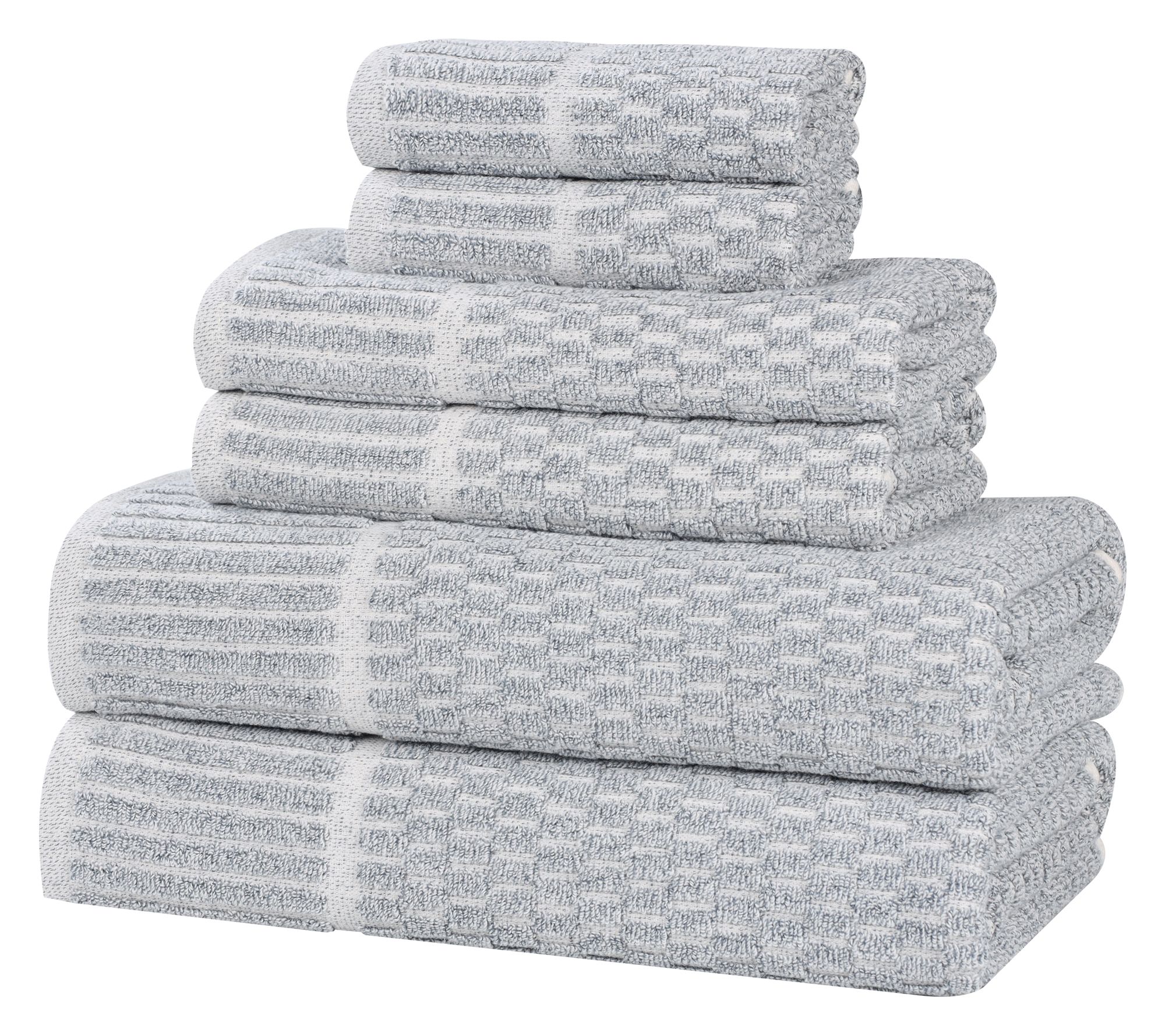 Superior Juno Cotton Blend 6 Piece Towel Set