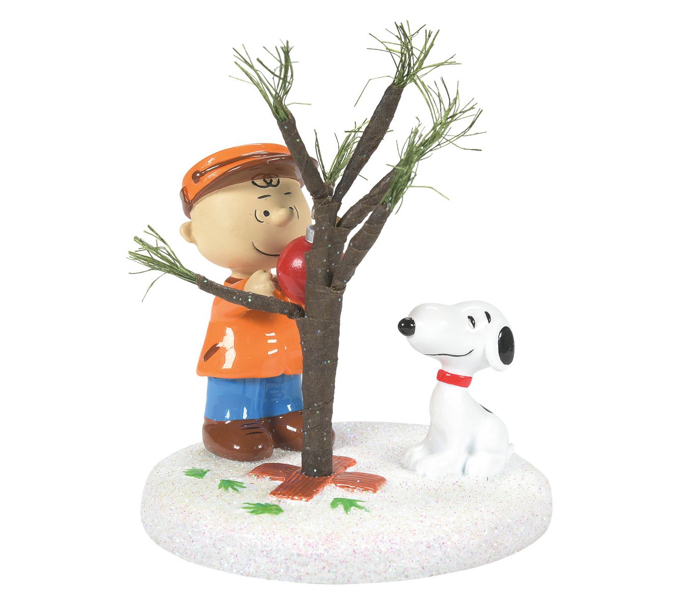 Department 56 Peanuts Village The Perfect TreeFigurine