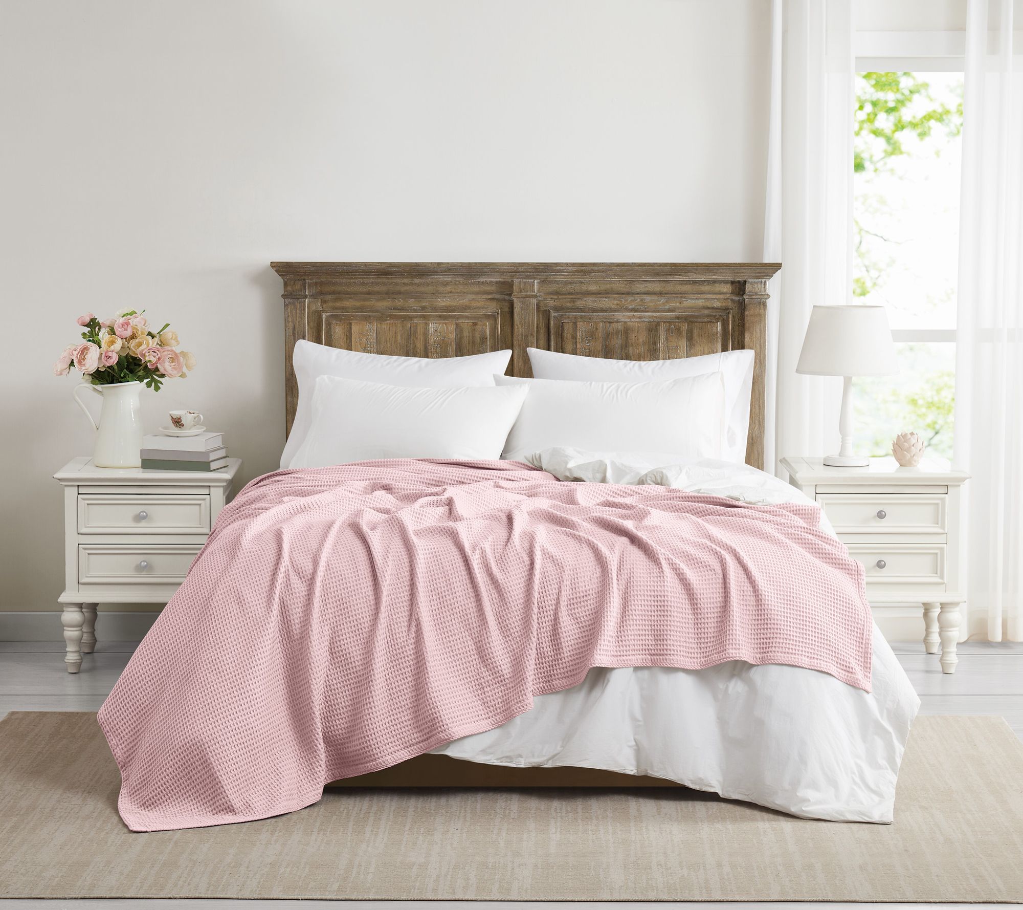 The Farmhouse by Rachel Ashwell Cotton Waffle Twin/TXL Blanket