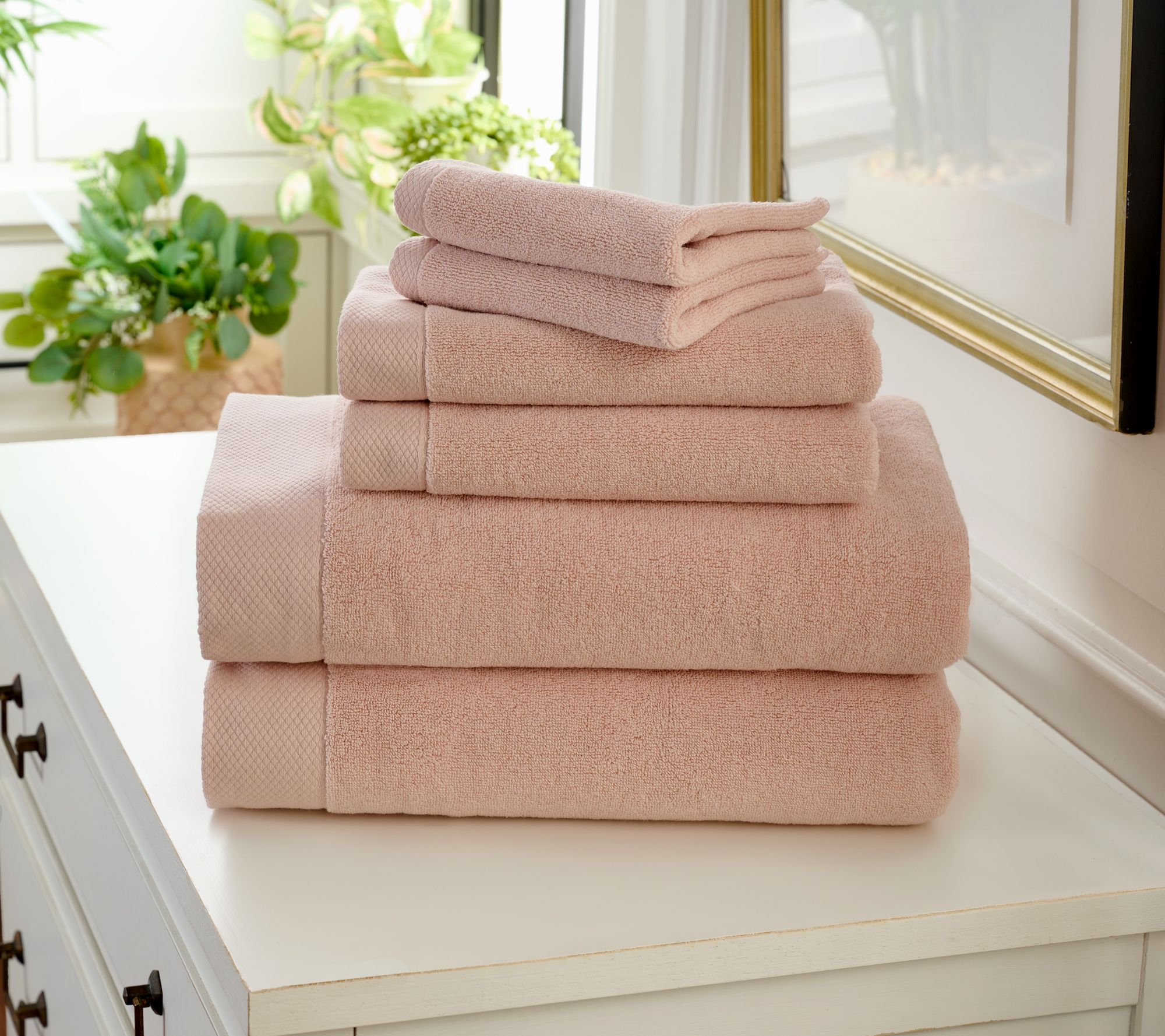 "As Is" Christy Luxe 6pc Turkish Towel Set