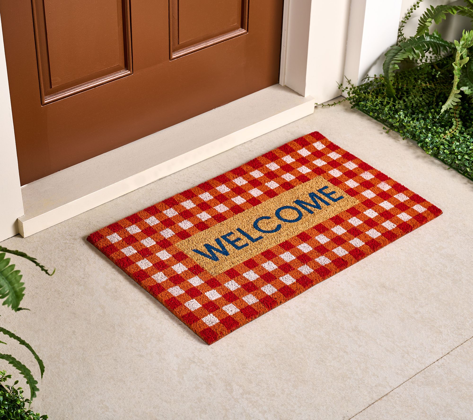 "As Is" Martha Stewart 18" x 30" Patriotic Coir Doormat