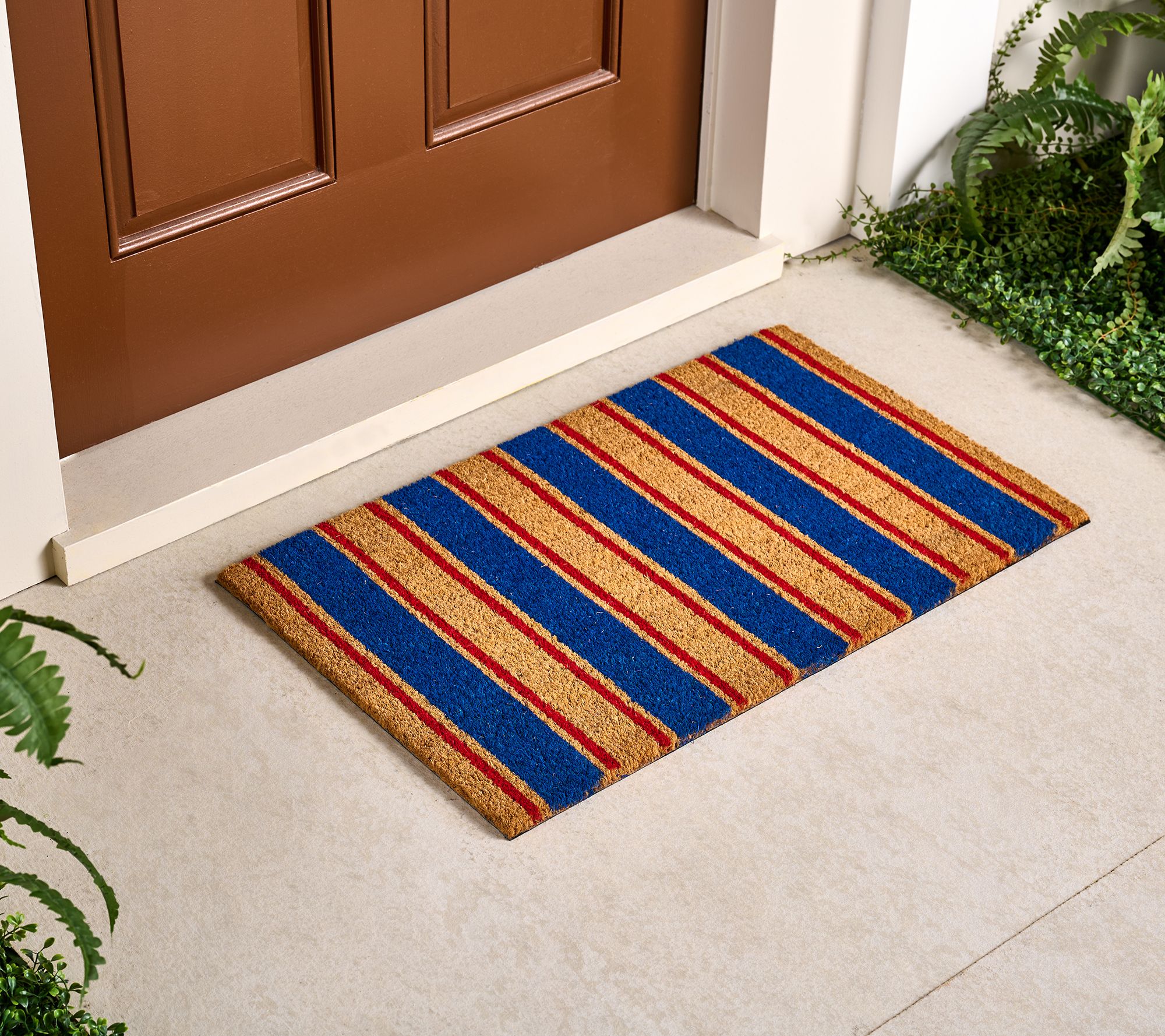 "As Is" Martha Stewart 18" x 30" Patriotic Coir Doormat