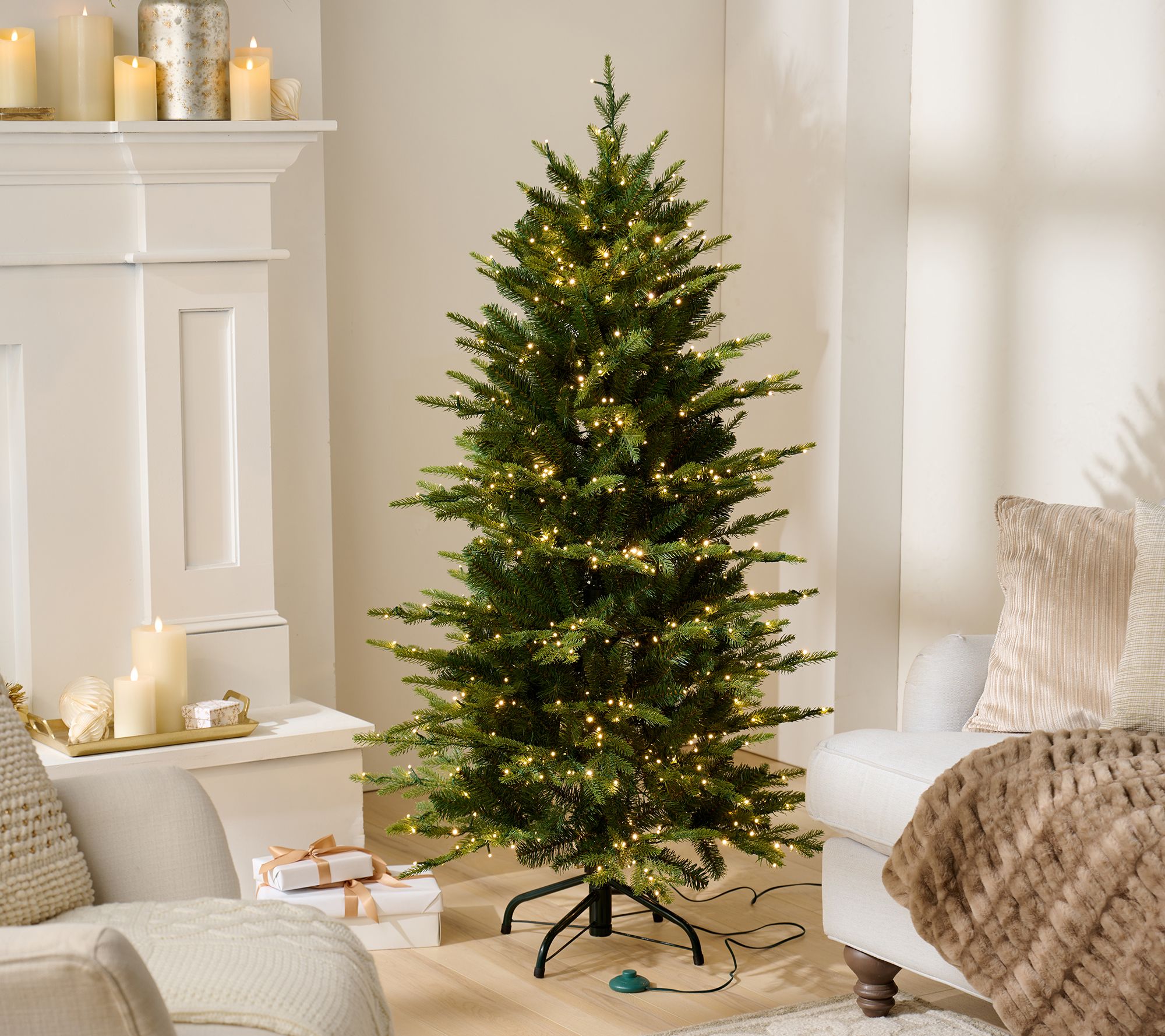 "As Is" Bethlehem Lights 5' Micro LED Tree w/ Storage Bag