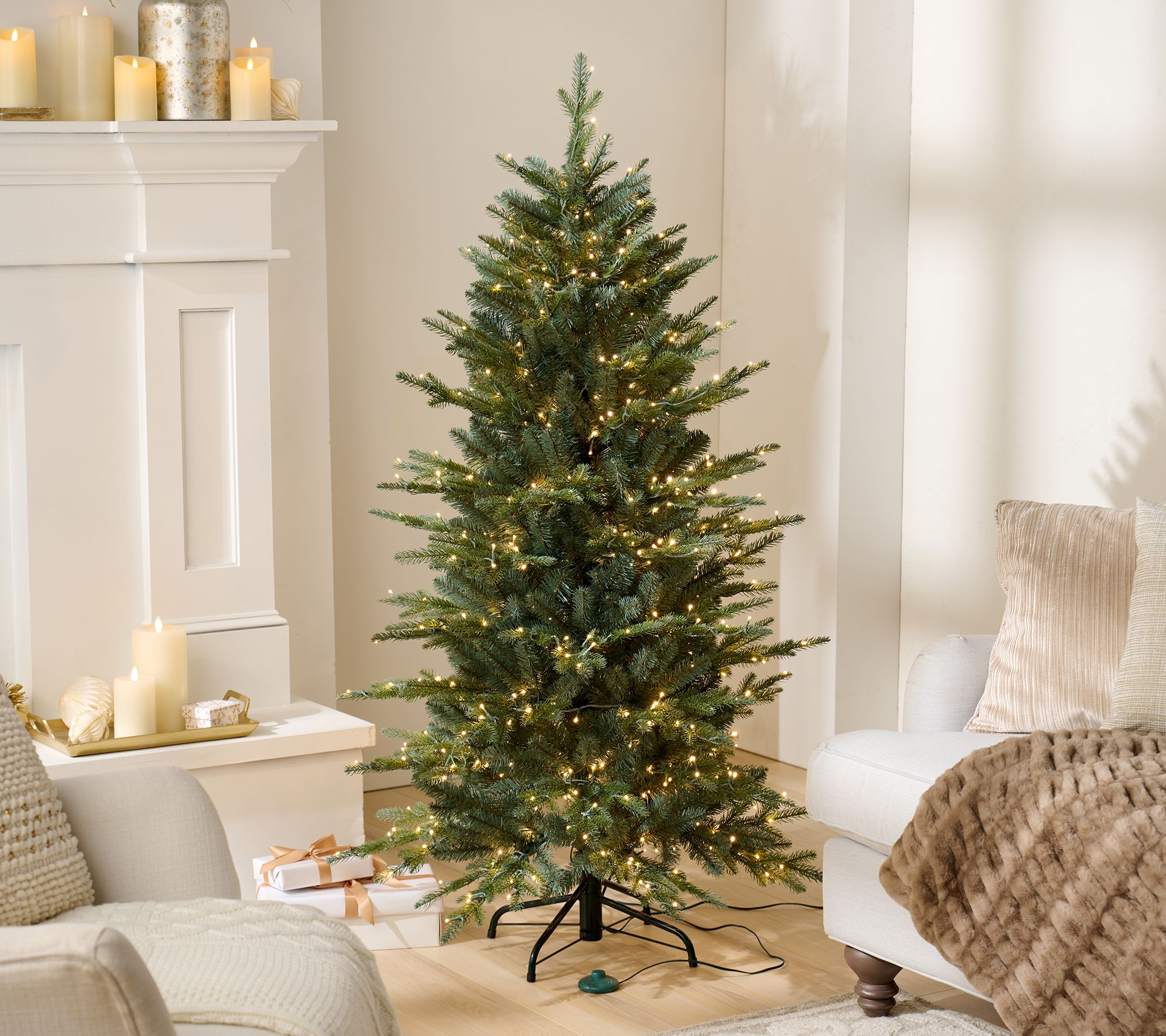 "As Is" Bethlehem Lights 5' Micro LED Tree w/ Storage Bag