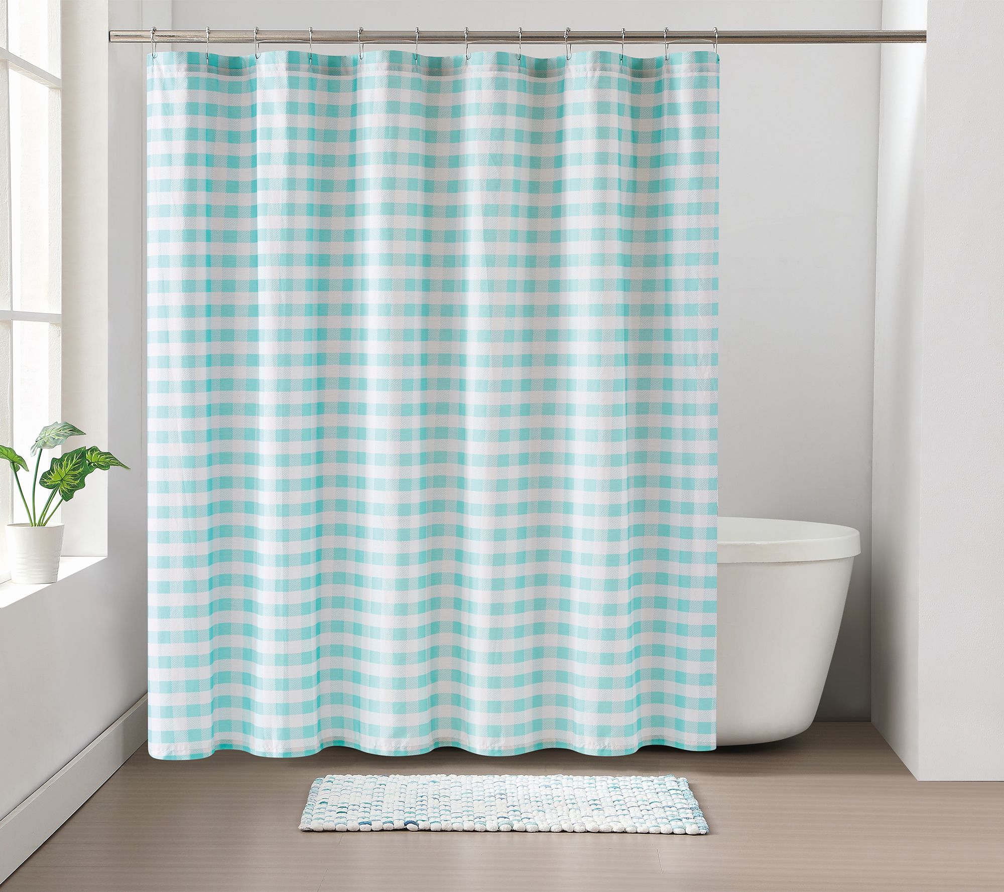 SCOUT Barnaby Checkham 72x72 Shower Curtain