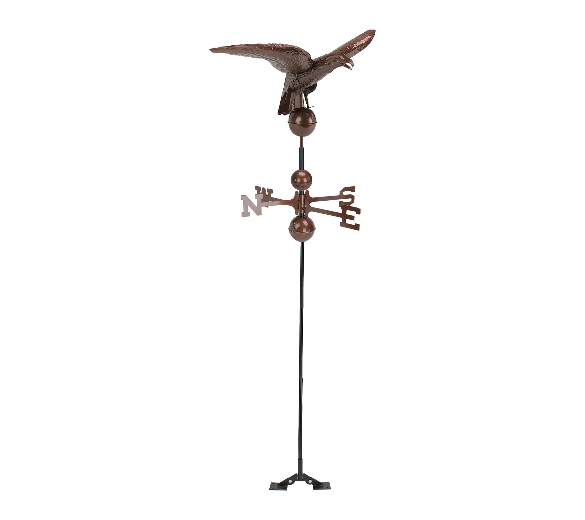 DAK 36" Chocolate Brown Polished Eagle Outdoor Garden