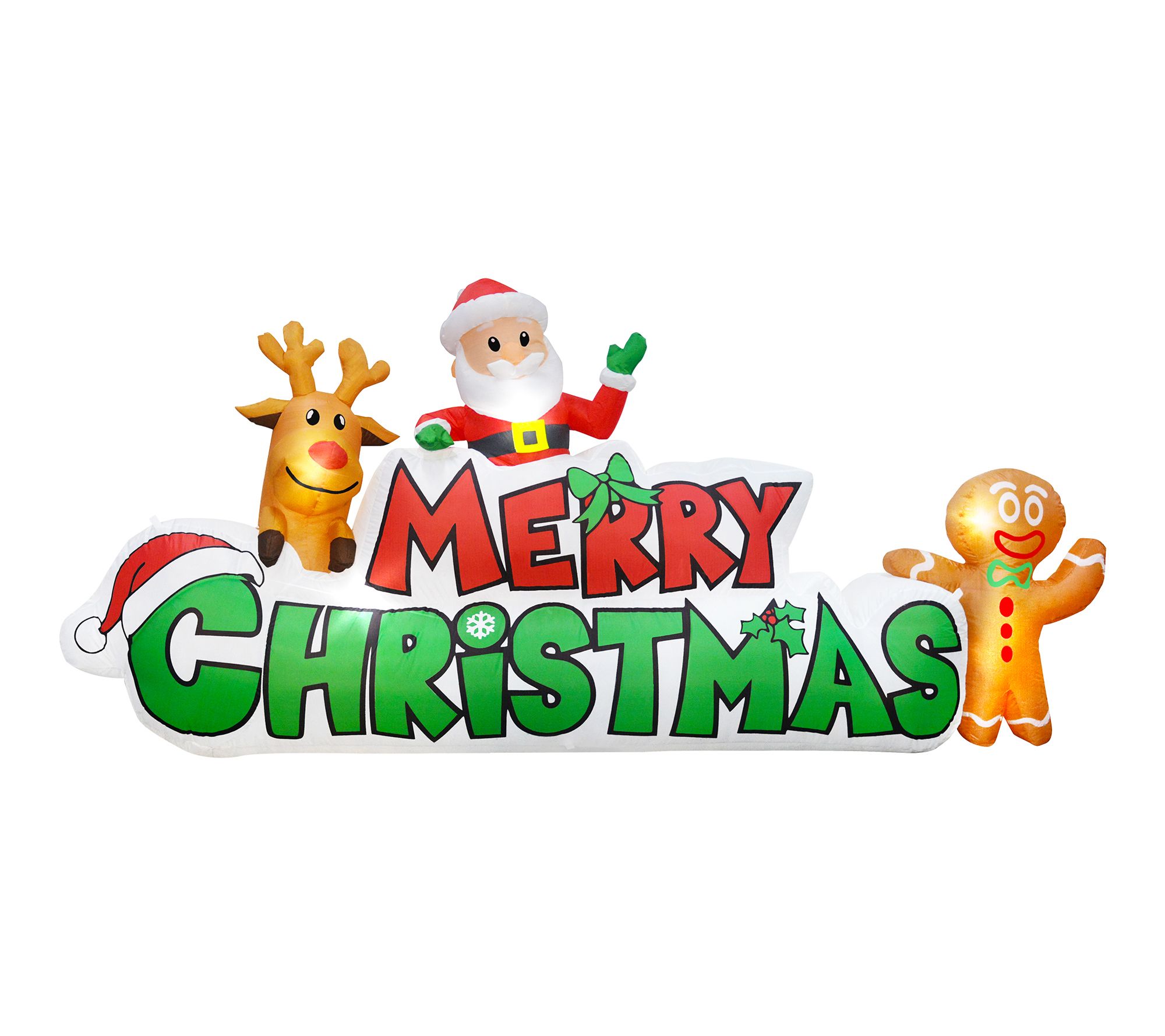 Joyfy 9.5ft Christmas Inflatable Merry Christmas Sign
