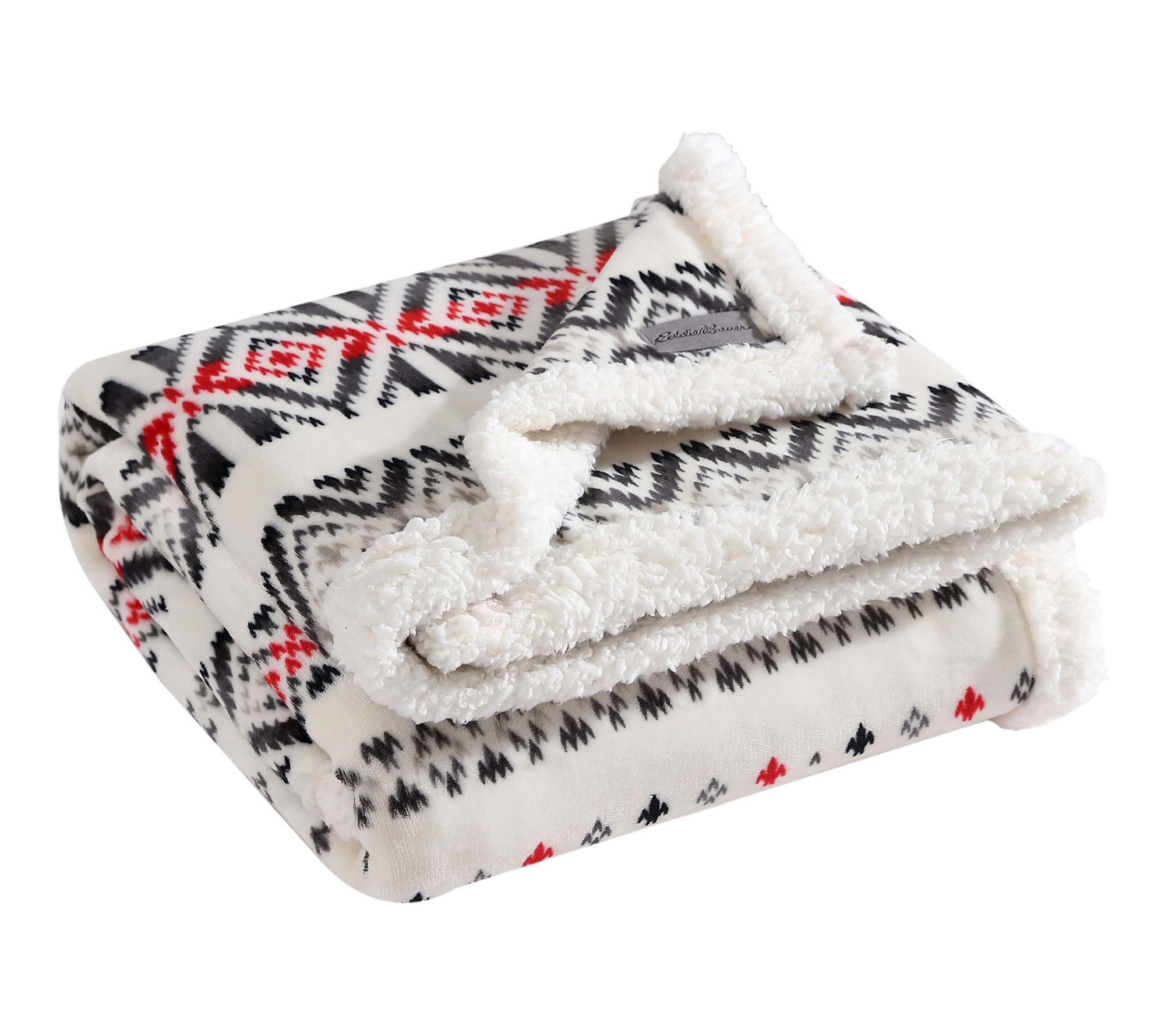 Eddie Bauer Mountain Village 50"X60" Knit Throw