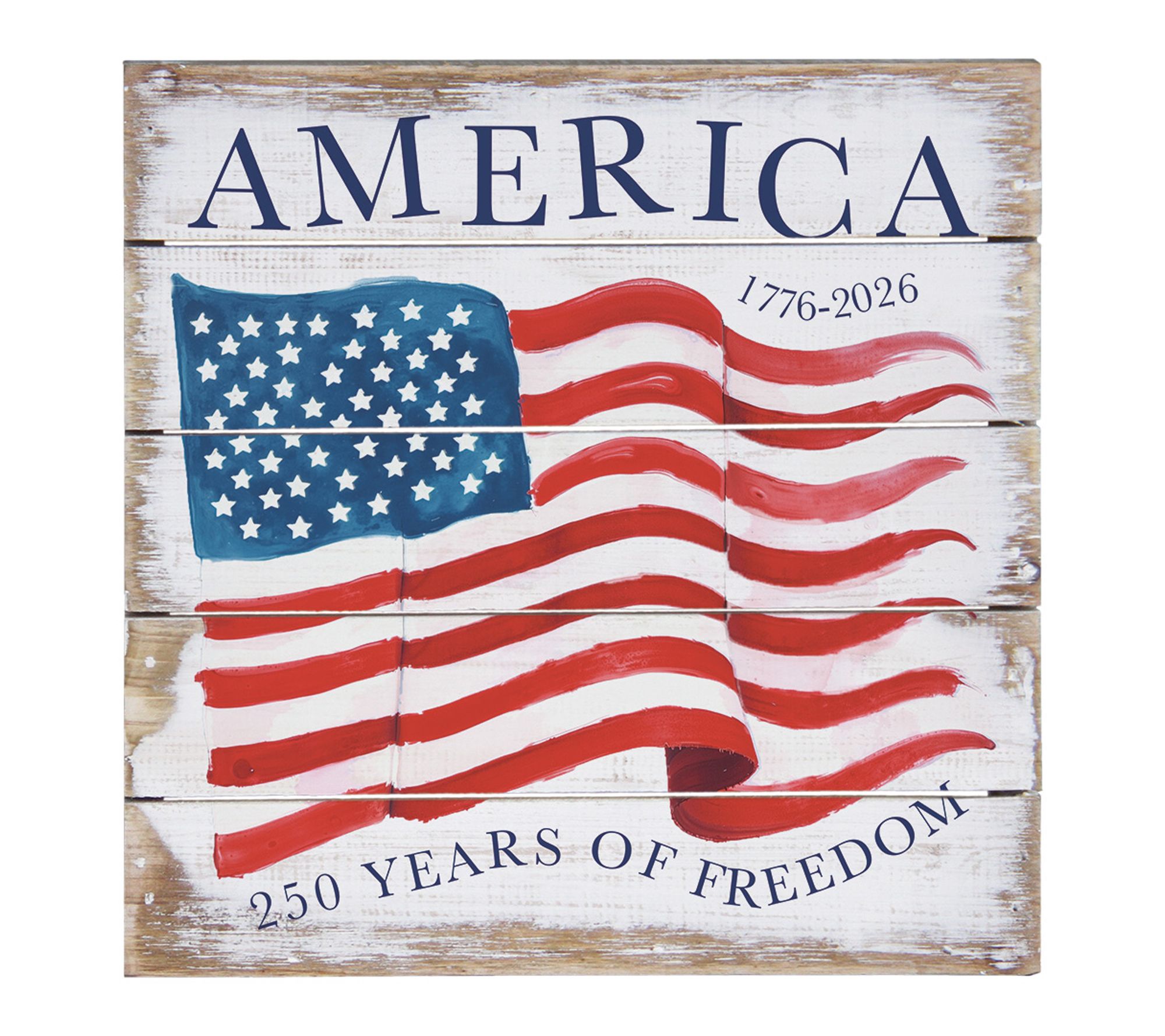  Sincere Surroun dings 8" Americ a Flag 250 Year s Pallet Petite