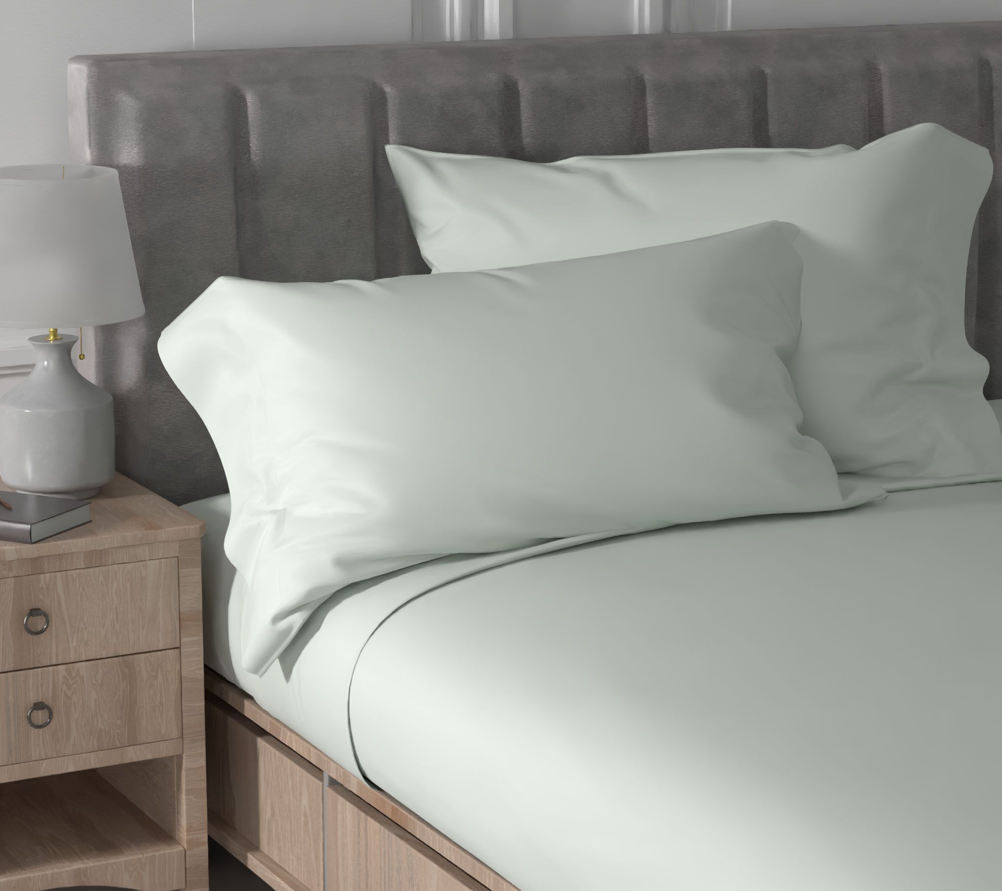 Rayon Made from Bamboo Blend StayTuck Sheet Set - Full by Kim Gravel