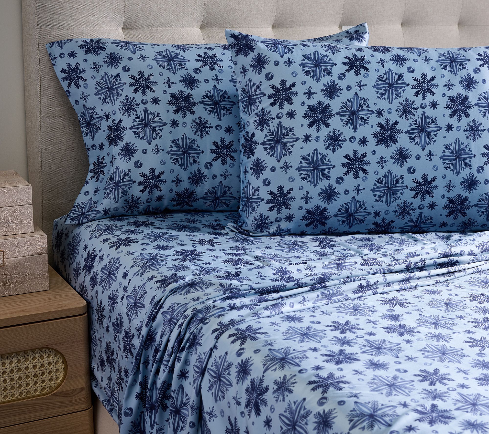 Rayon Made from Bamboo Blend StayTuck Sheet Set - Full by Kim Gravel
