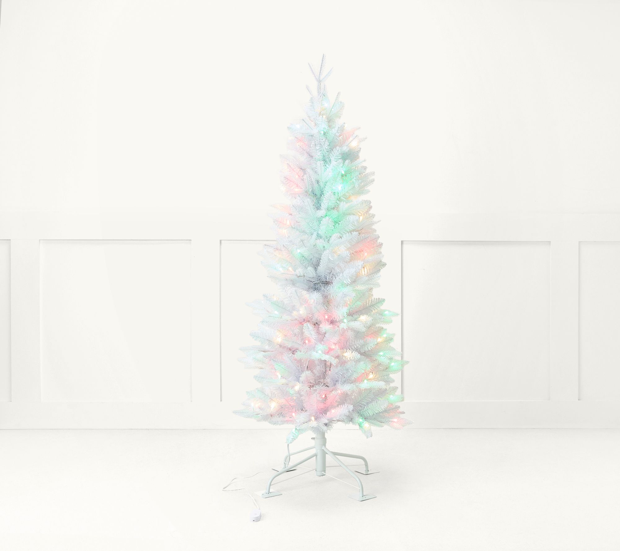  Bethlehem Lights 5' Color Prism Indoor/Outdoor Slim Tree