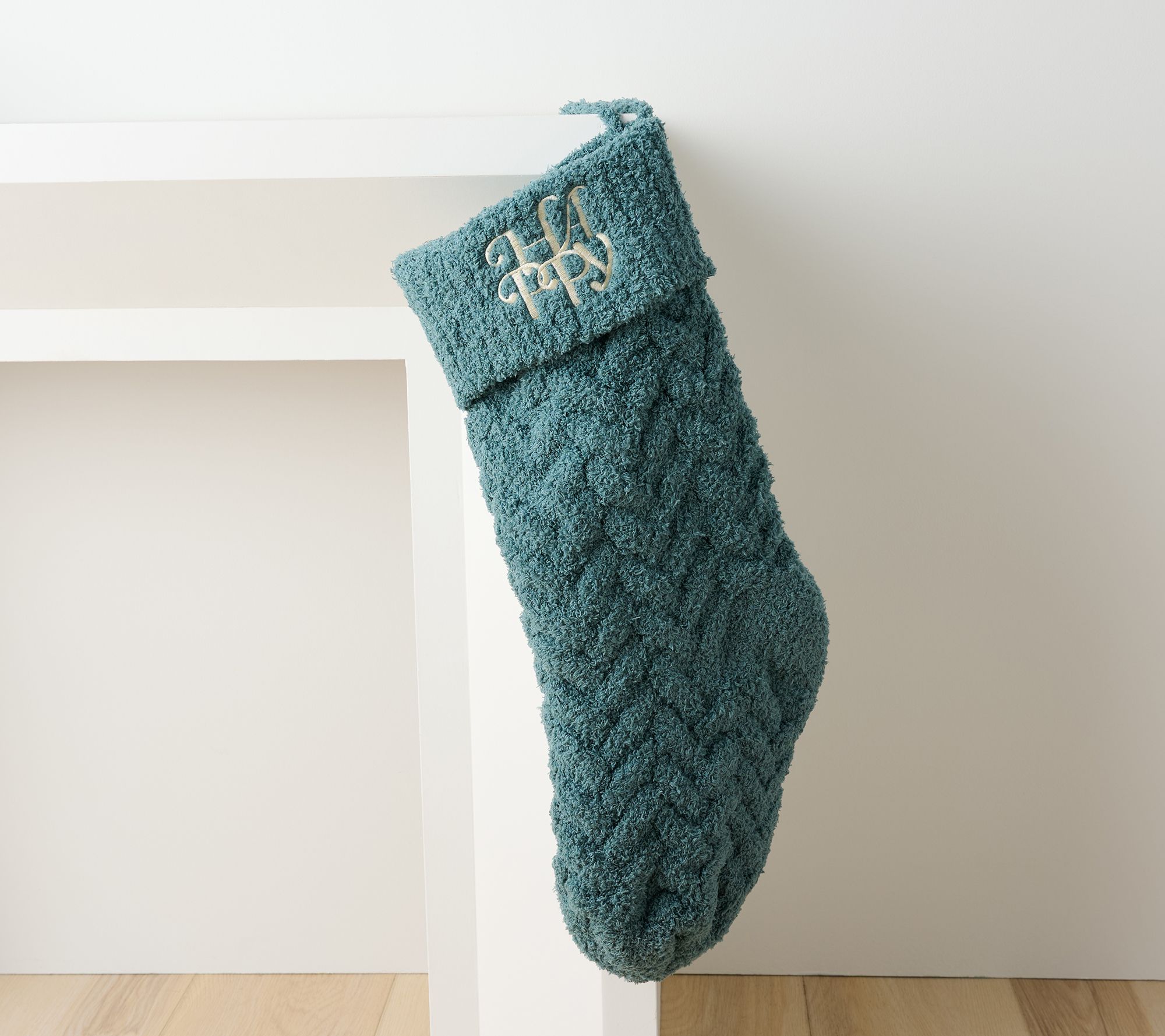 Peace Love World Cable Knit Stocking
