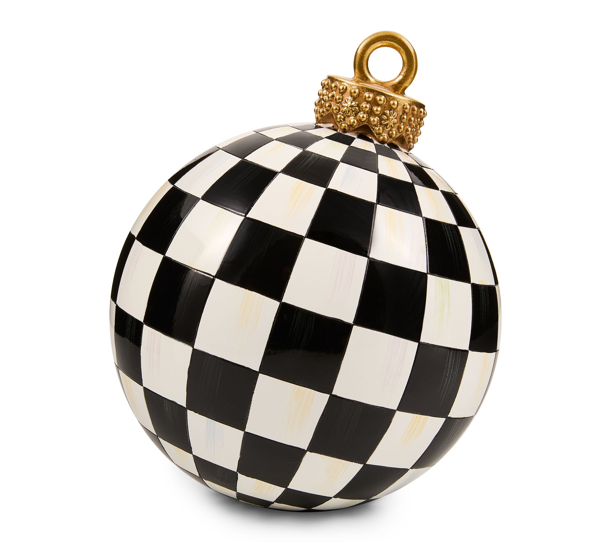 MacKenzie- Childs Courtly Check Small Tabletop Ornament