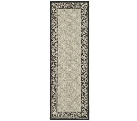 Safavieh Courtyard Lattice Flower 2'4" x 6'7" Rug