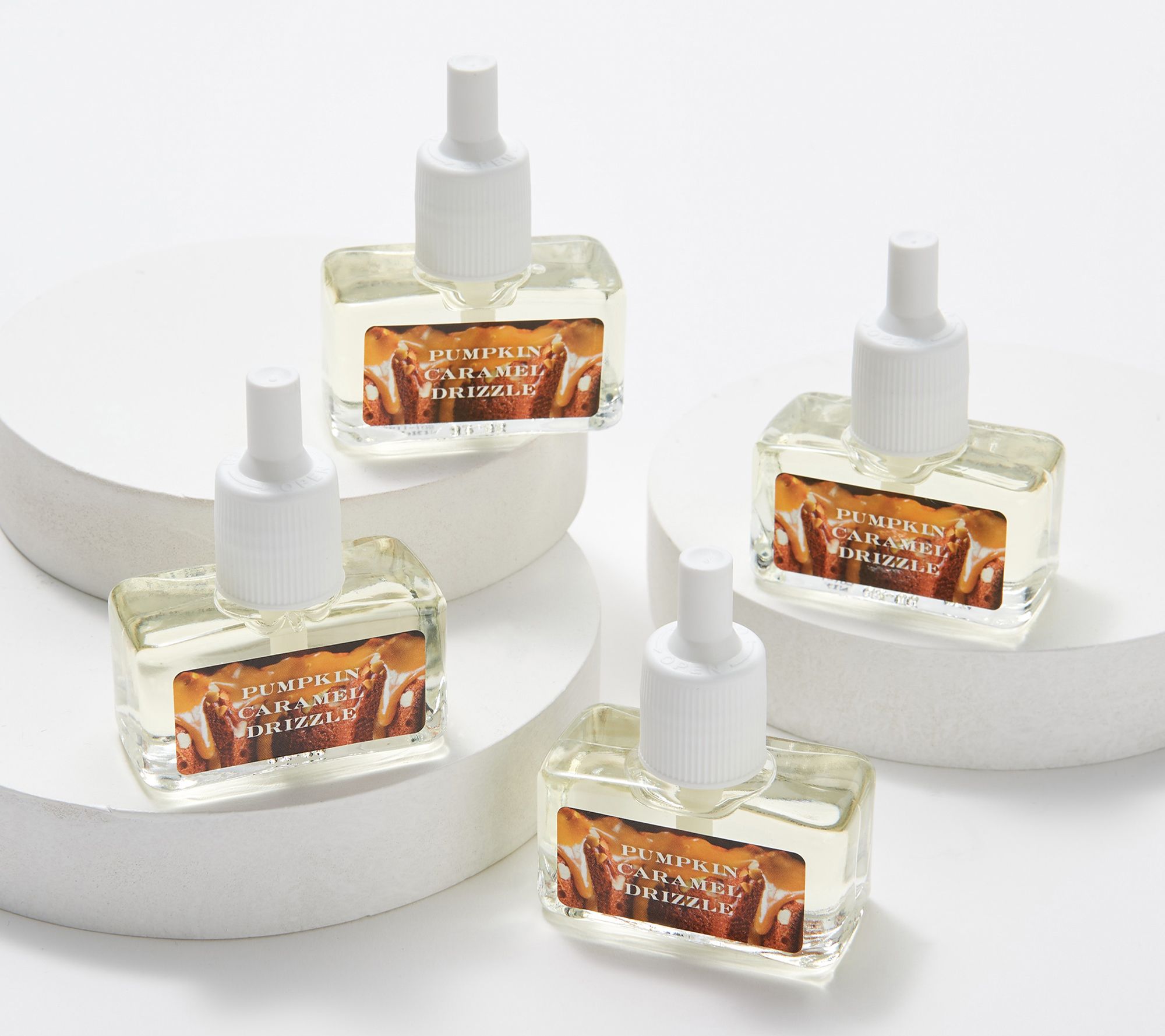 HomeWorx by Harry Slatkin S/4 Pumpkin Caramel Drizzle PlugIn Refills