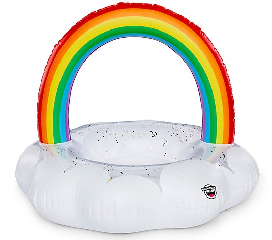 Big Mouth Inc. Rainbow Cloud Pool Float