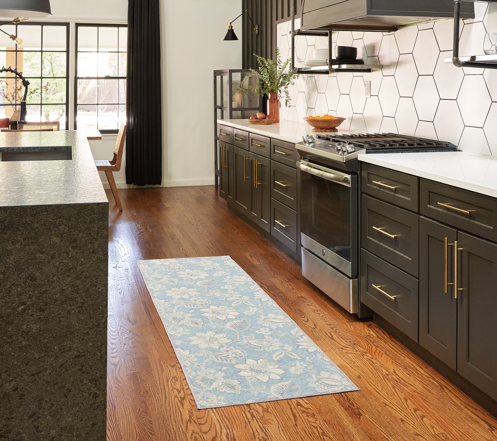 Waverly 2'x6' Runner Washable Brighton Blossom Rug