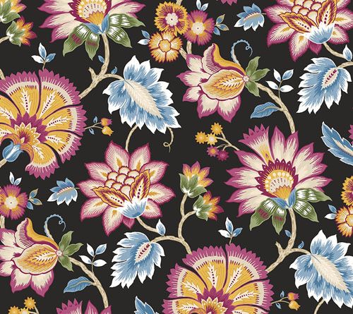 Next Wall Jacobean Blossom Floral Peel and Stick Wallpaper