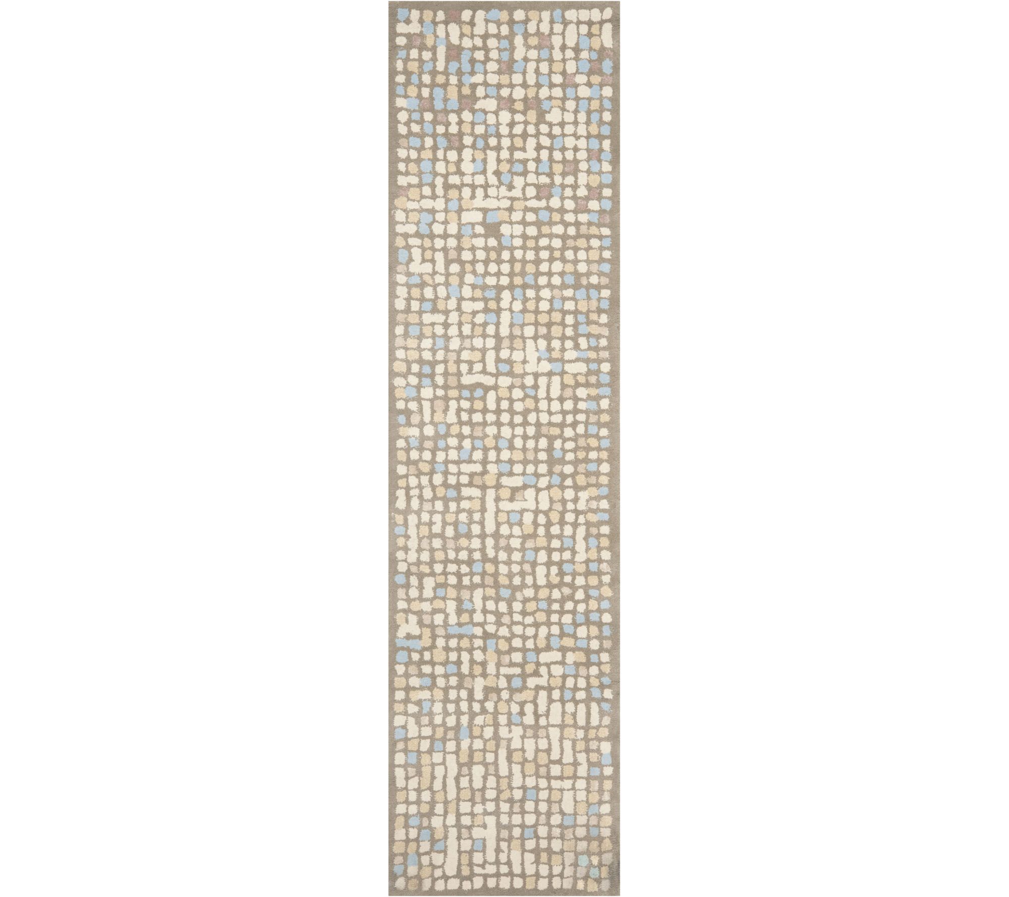 Martha Stewart Mosaic 2'6" x 10' Rug