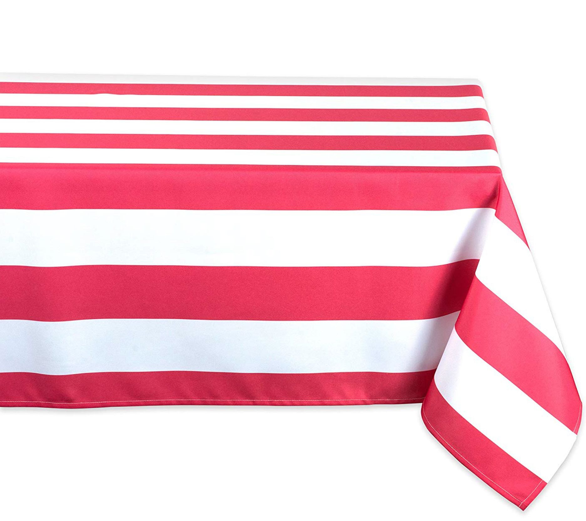 Design Imports Cabana Stripe Outdoor Tablecloth60" x 120"