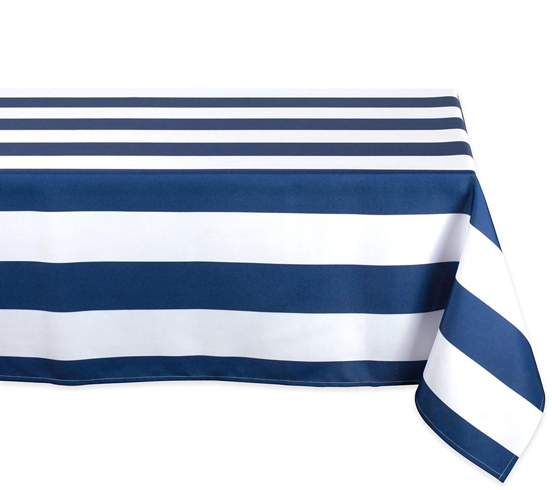 Design Imports Cabana Stripe Outdoor Tablecloth60" x 120"