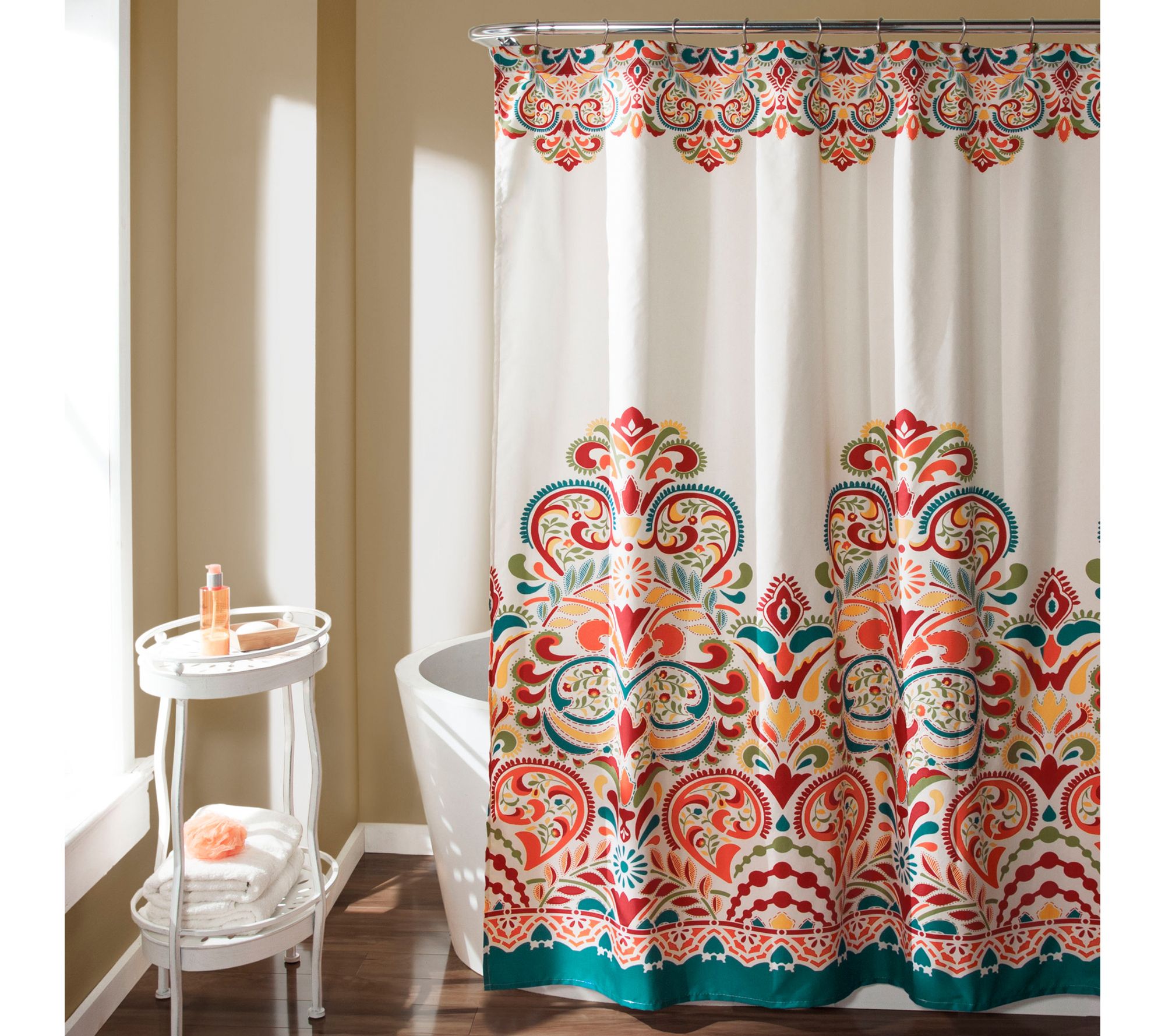 Clara 72" x 72" Shower Curtain by Lush Decor