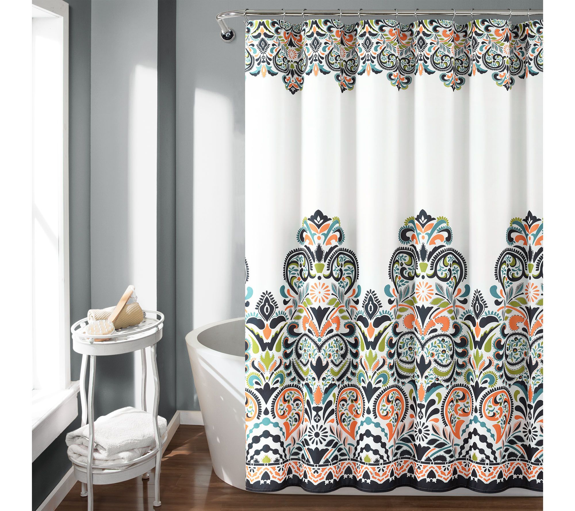 Clara 72" x 72" Shower Curtain by Lush Decor
