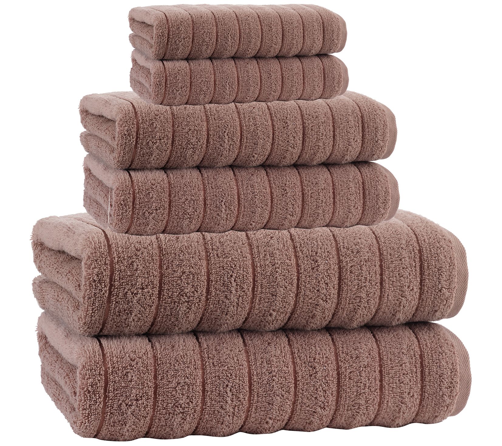 Vague Turkish Cotton Set of 6 Towels