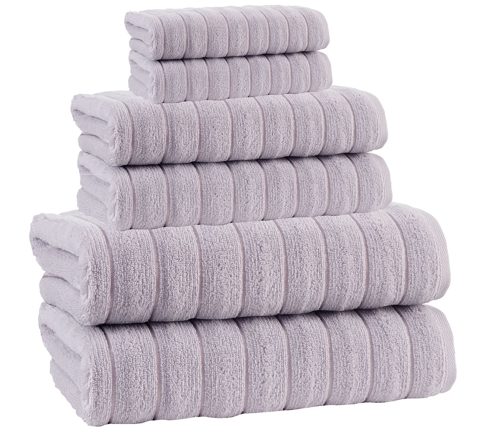 Vague Turkish Cotton Set of 6 Towels