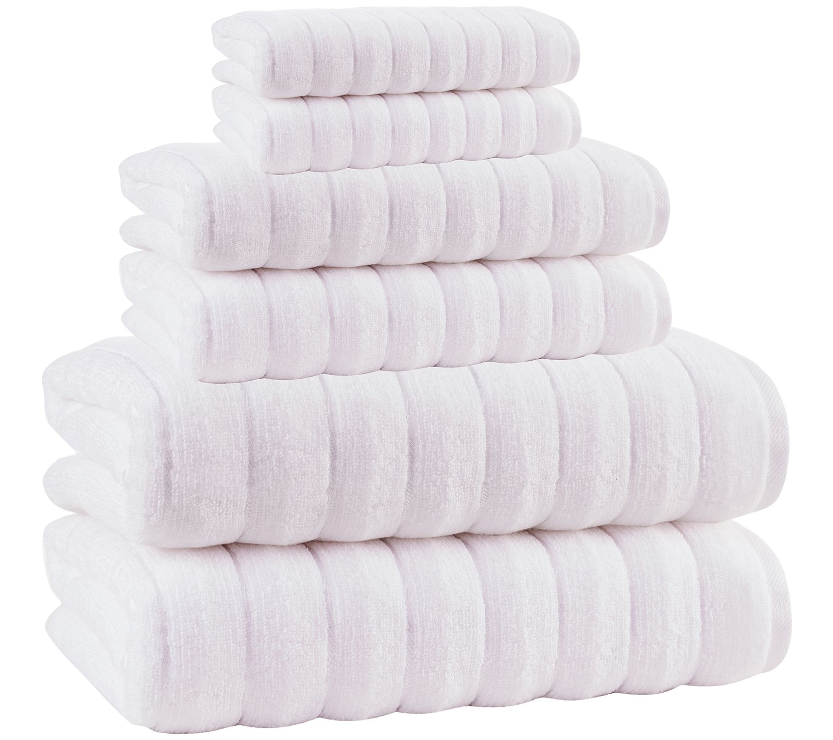 Vague Turkish Cotton Set of 6 Towels