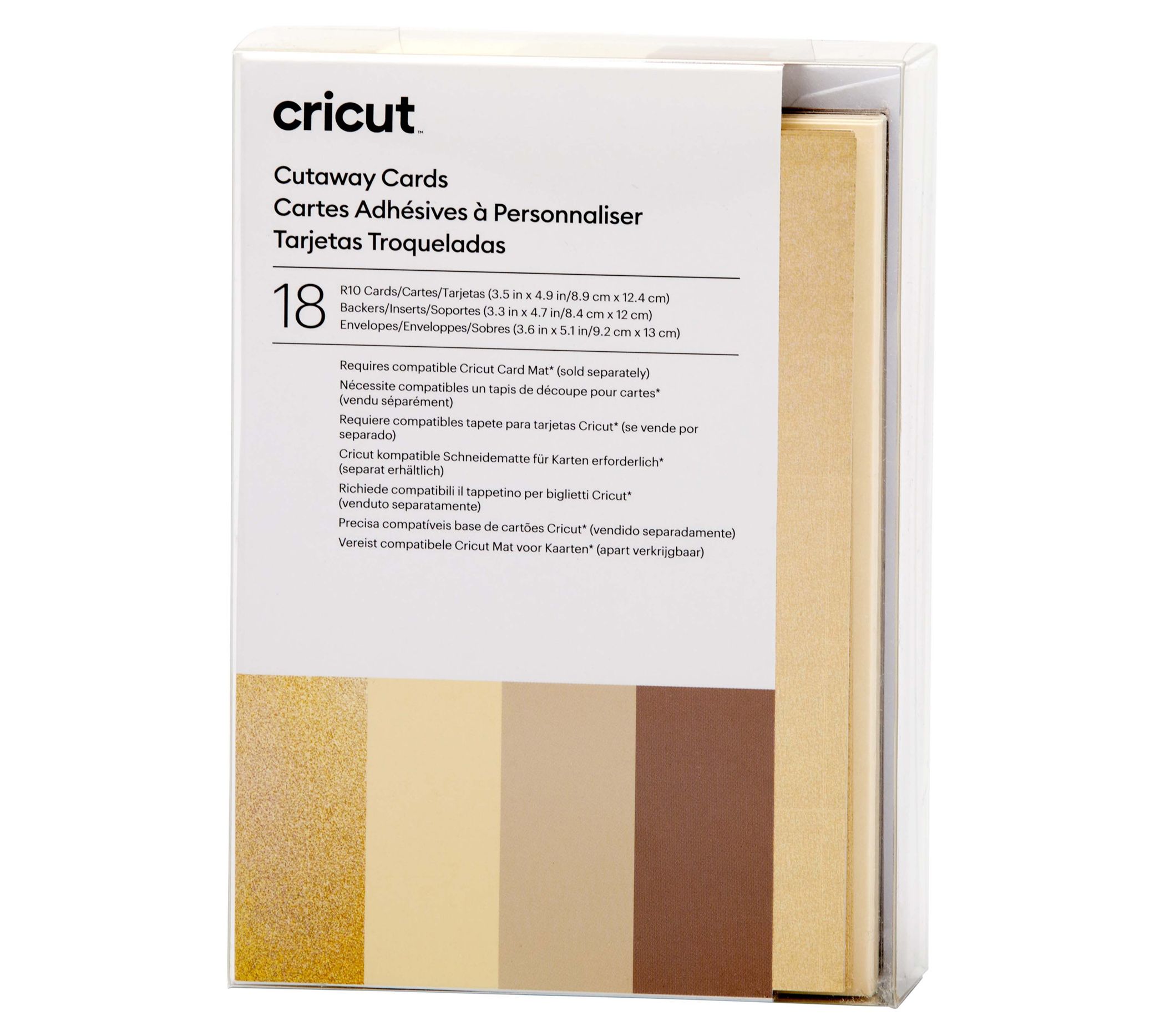 Cricut Joy Cutaway Cards Double Pastels with Joy Card Mat Bundle