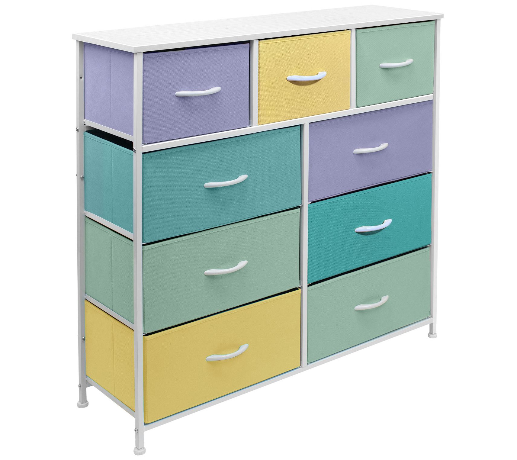 Sorbus 9-Drawer Fabric Dresser