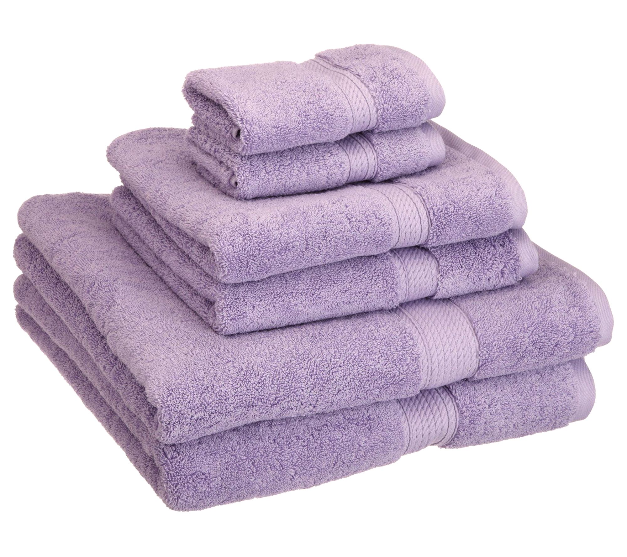 Superior Madison Egyptian Cotton Pile Plush 6-Piece Towel Set