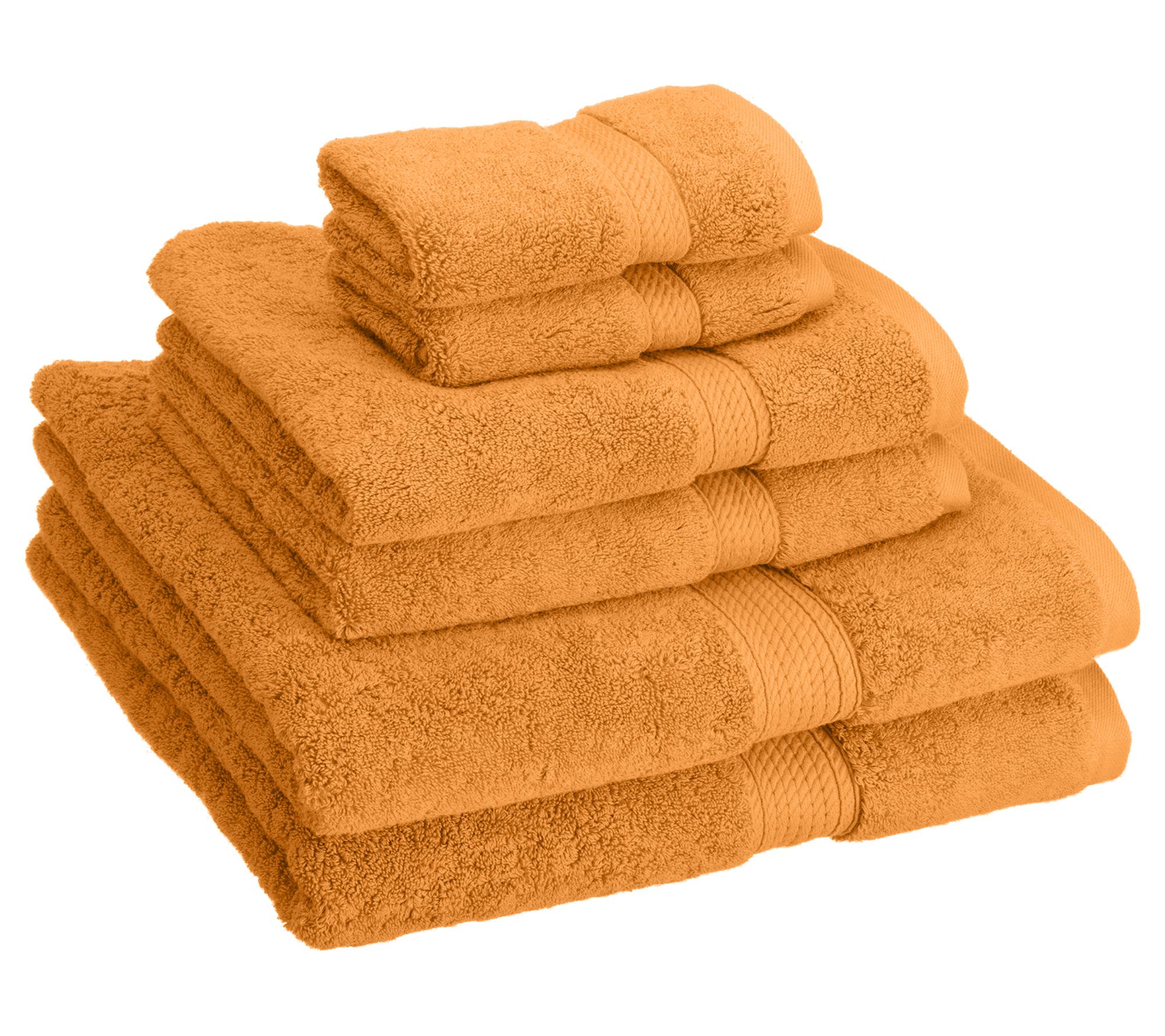 Superior Madison Egyptian Cotton Pile Plush 6-Piece Towel Set