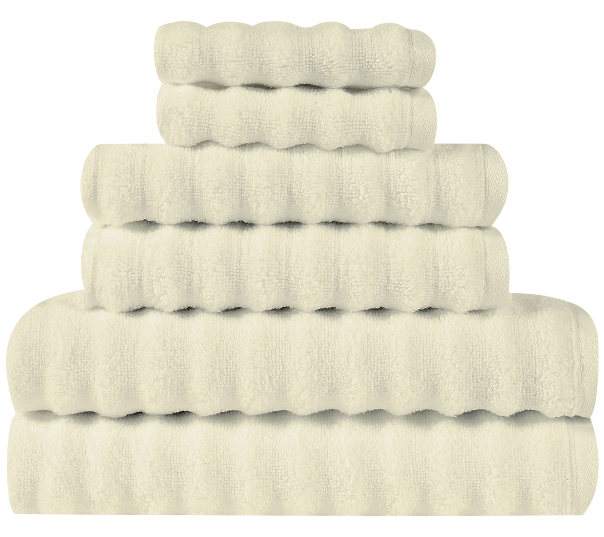 Truly Soft Zero Twist 6-Piece Towel Set