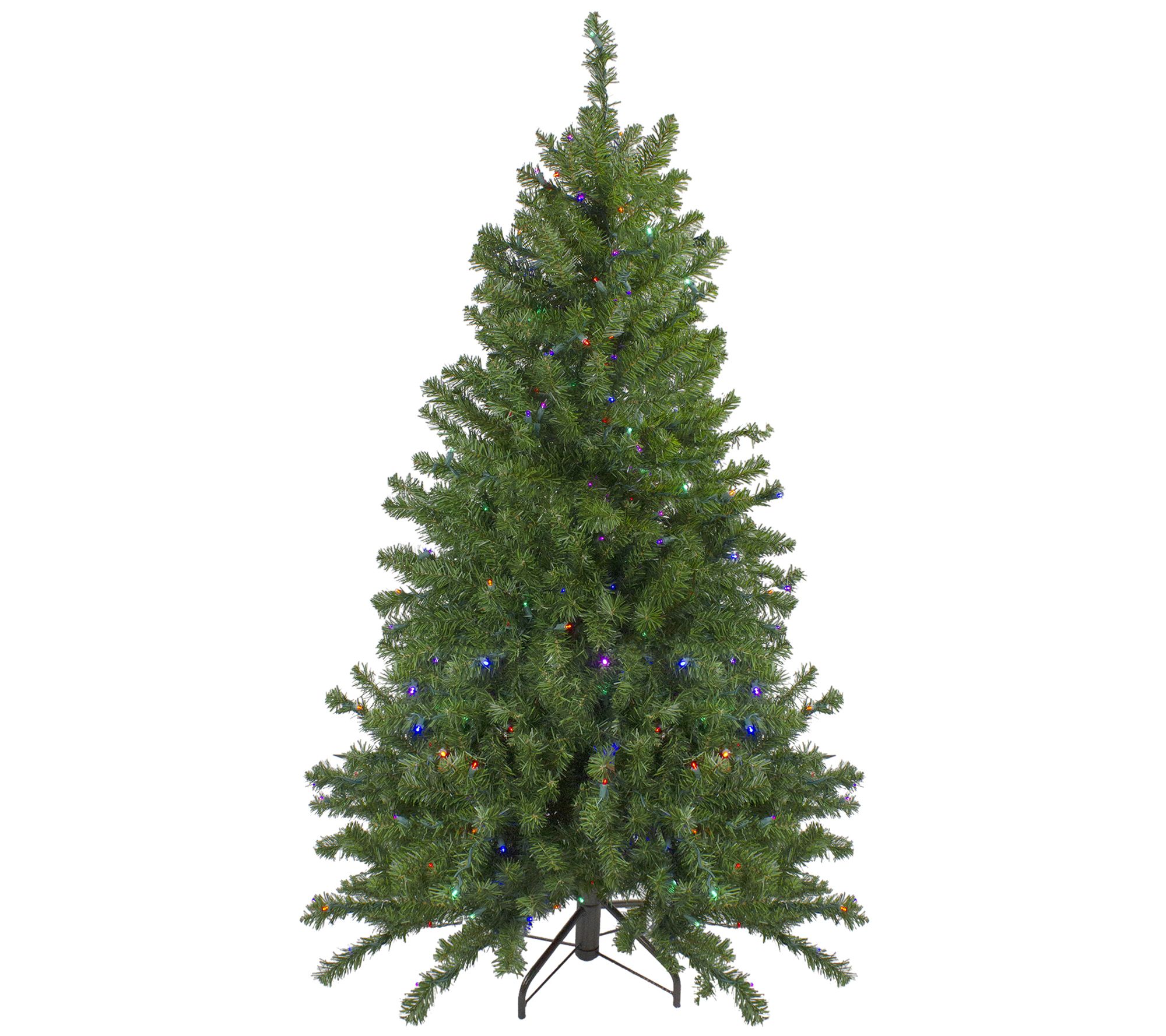Northlight 5' Med Canadian Pine Faux Tree - Multi LED Lights