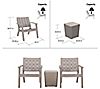 Dukap 3-Piece Patio Seating Set-Enzo Collection, 4 of 5