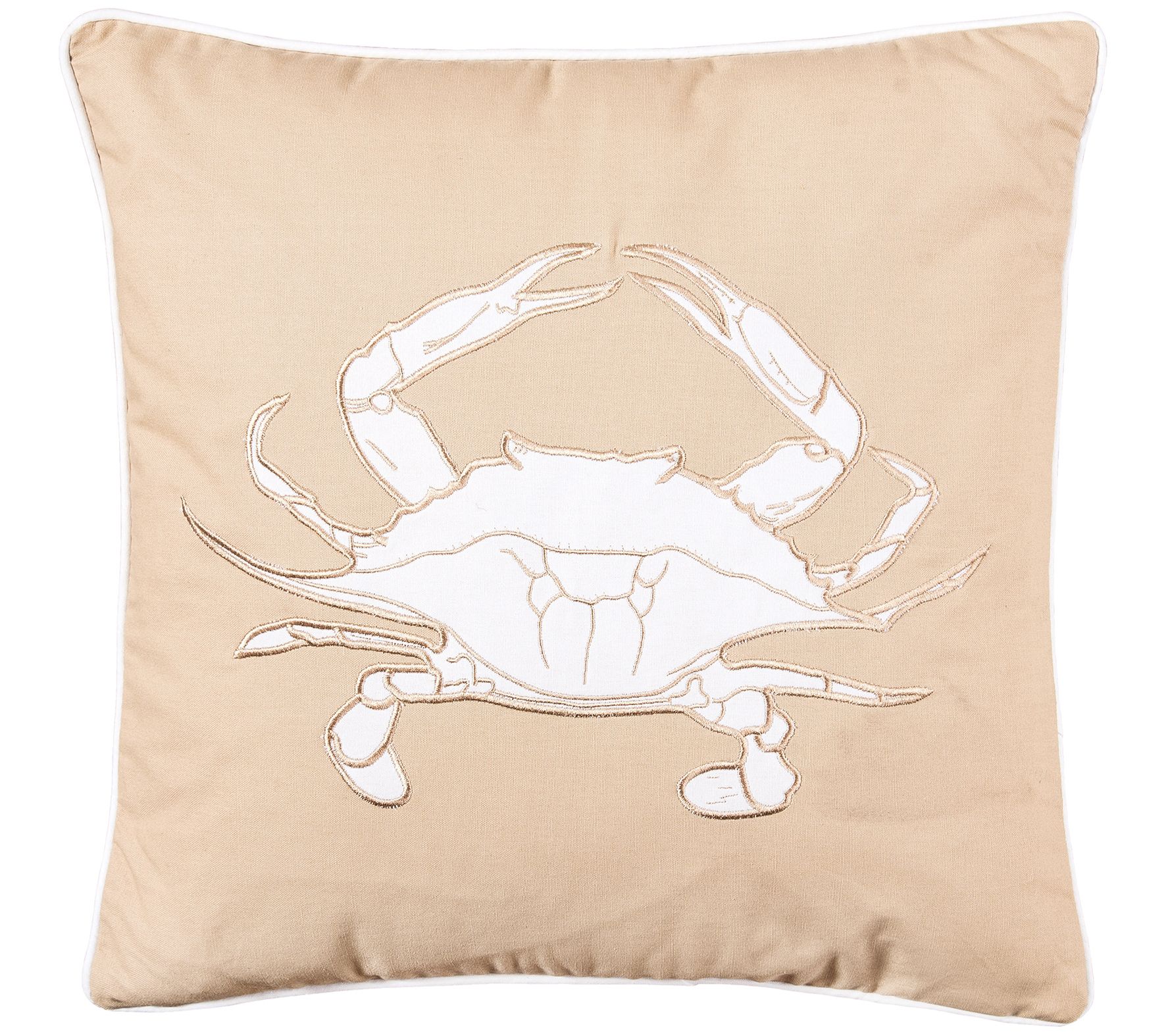 C&F Home Seaside Crab Pillow