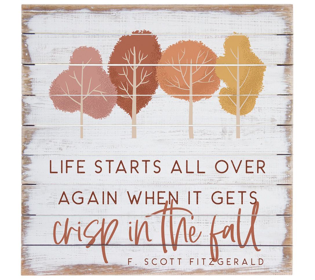 Sincere Surroundings 14" Crisp In The Fall Perf ect Pallet