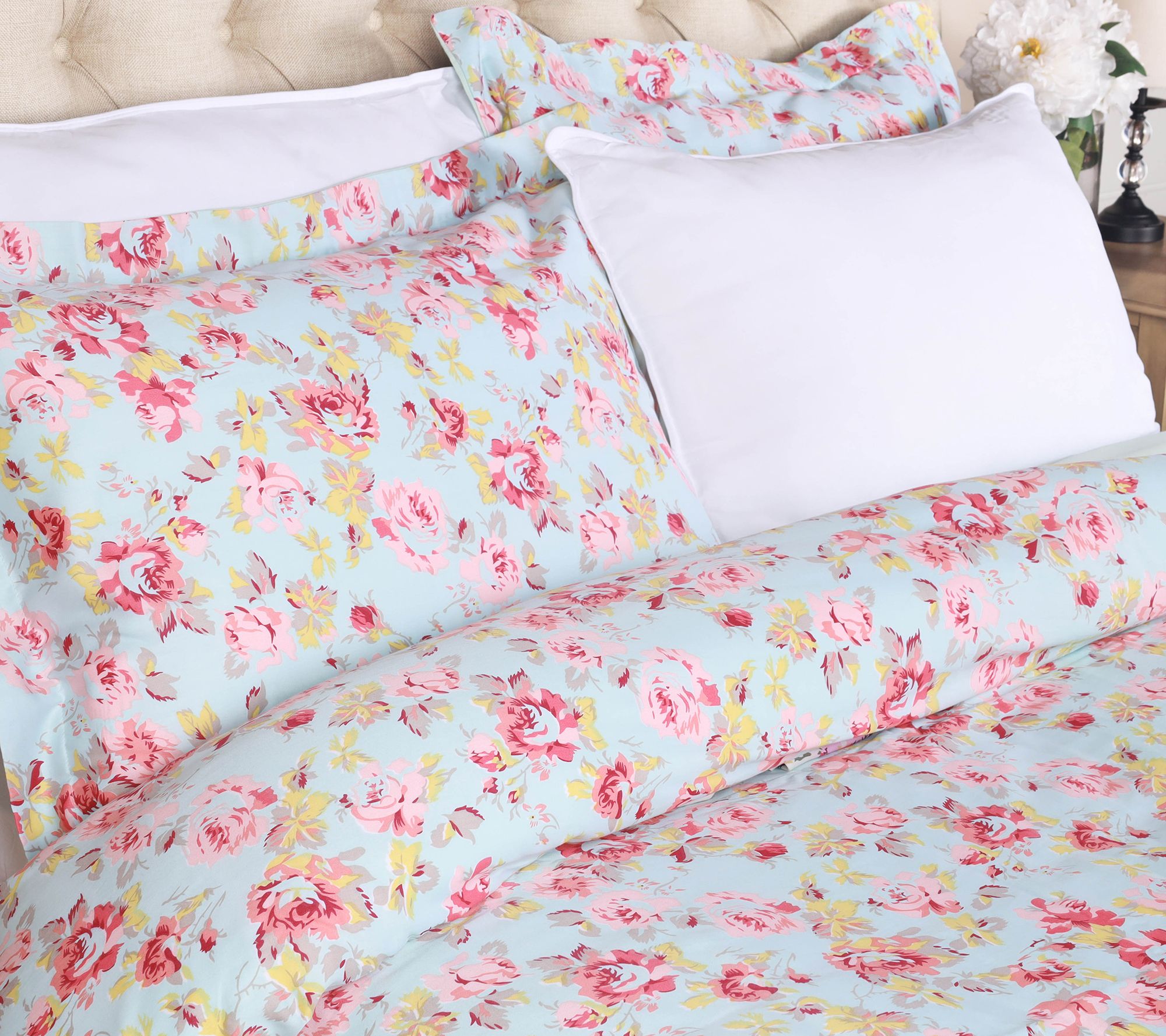 Superior Cotton Floral Wildflower Duvet Cover,Twin/Twin XL