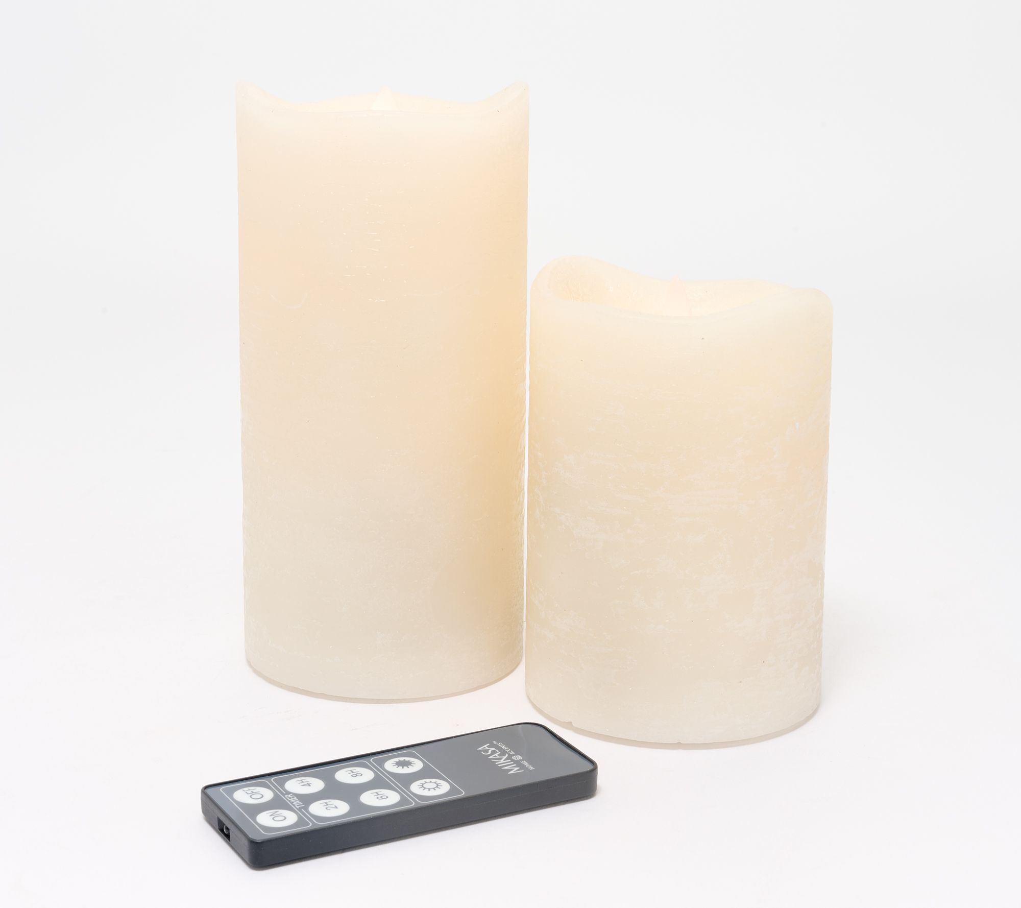 Mikasa 4" & 6" Cold Pour Blow Out Candles with Remote