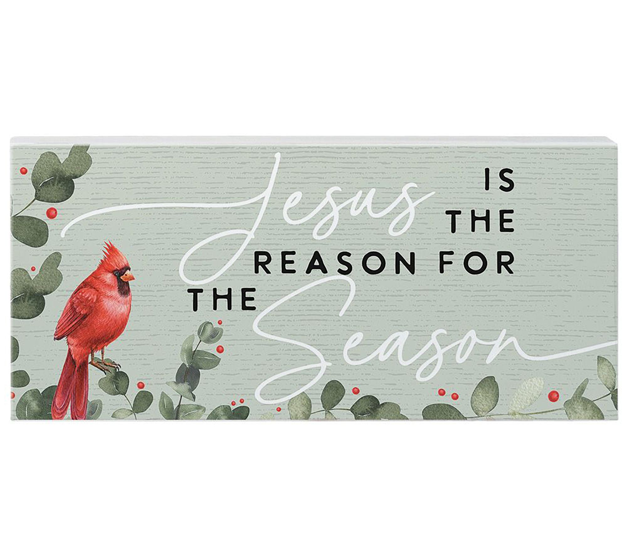 Sincere Surroundings 12" Jesus Season Cardinal, Inspire Board