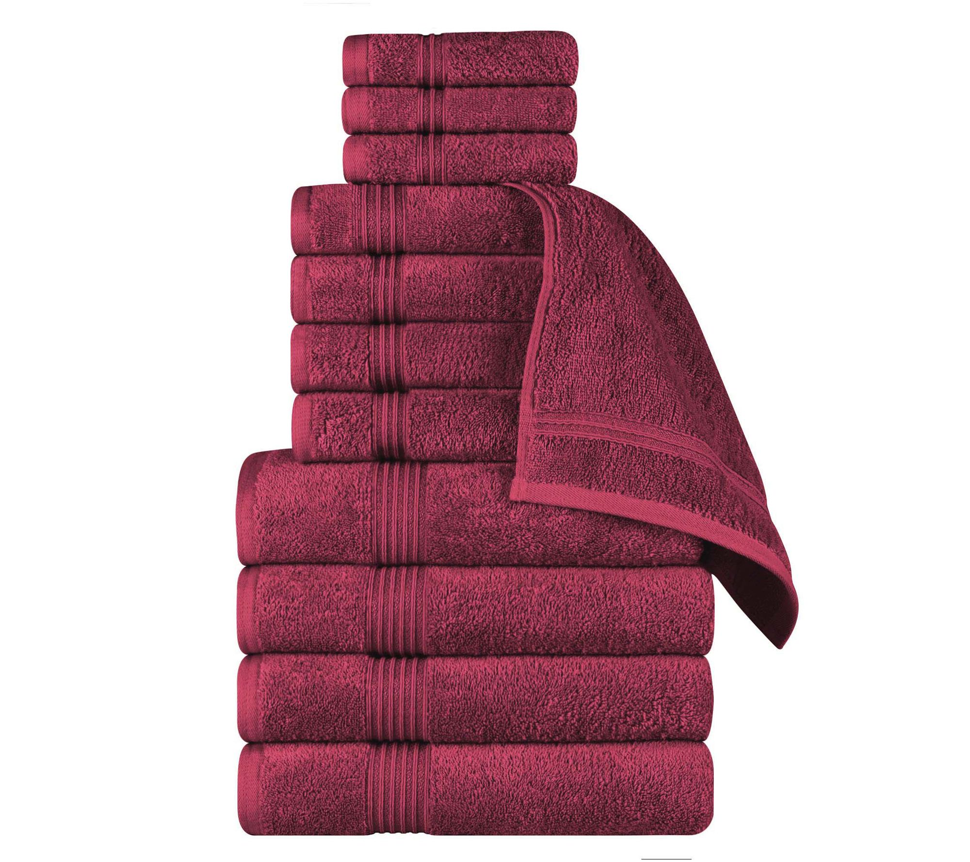 Superior Egyptian Cotton Highly Absorbent 12-PCSoft Towel Se