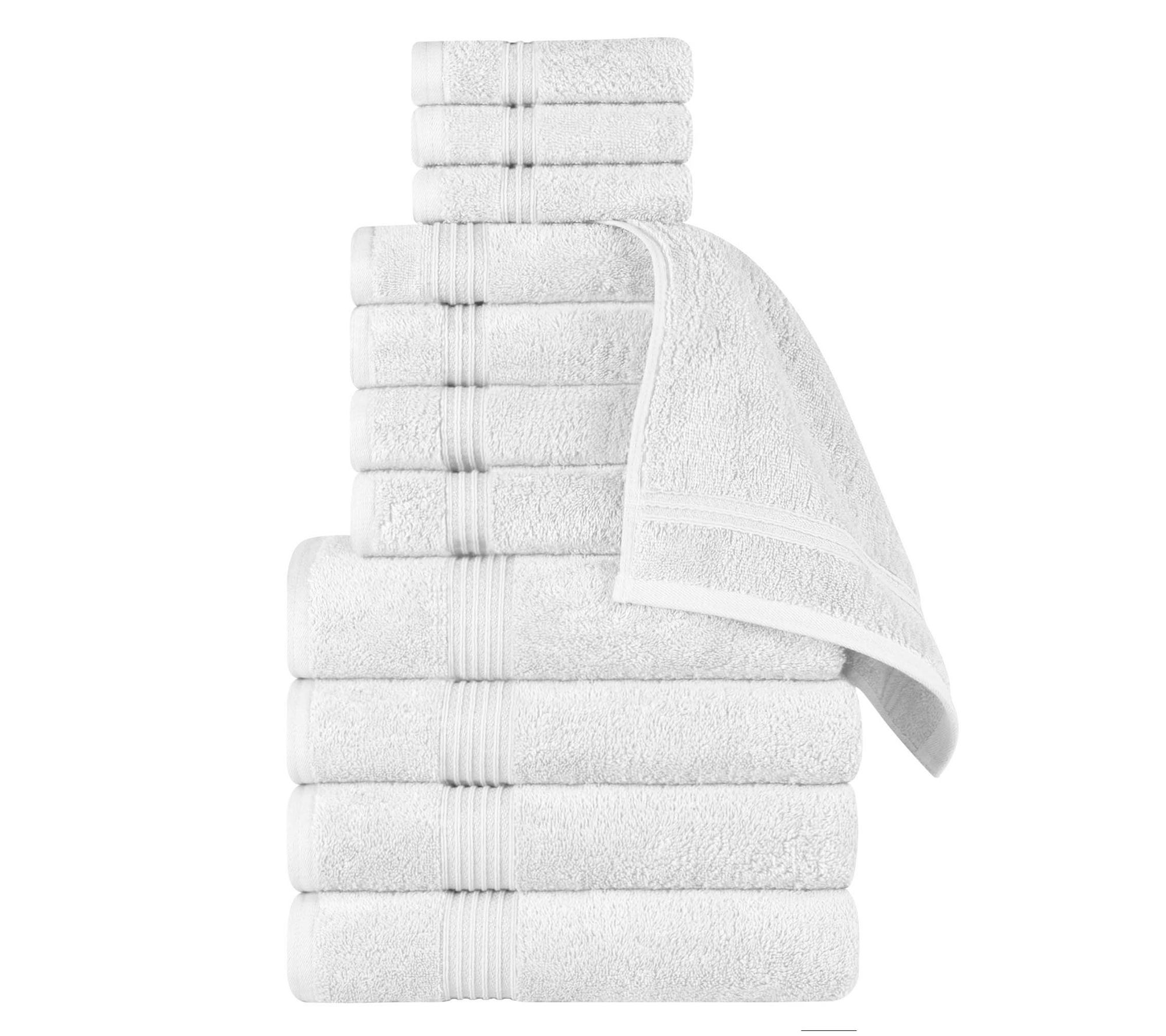 Superior Egyptian Cotton Highly Absorbent 12-PCSoft Towel Se