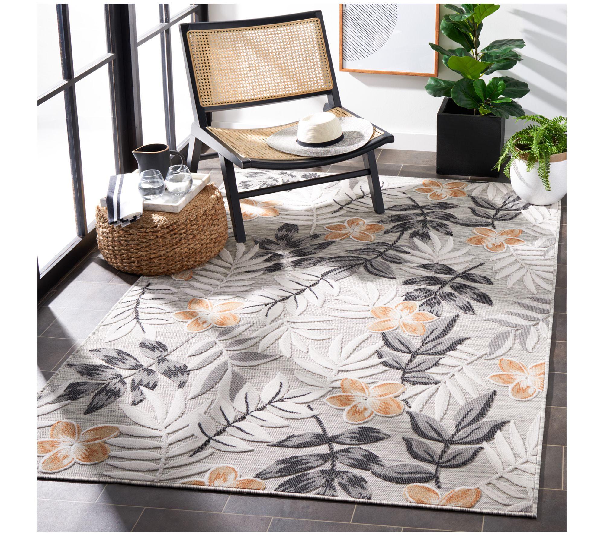 Safavieh Cabana 405 Series 5'1" x 7'6" Rug