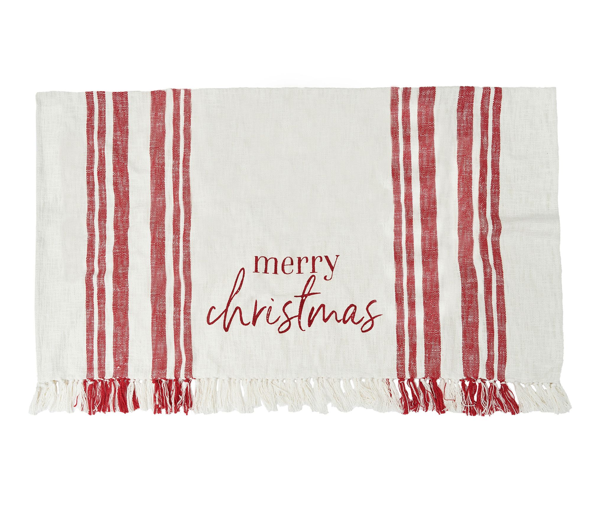 Morgan Merry Woven Throw Blanket by Valerie