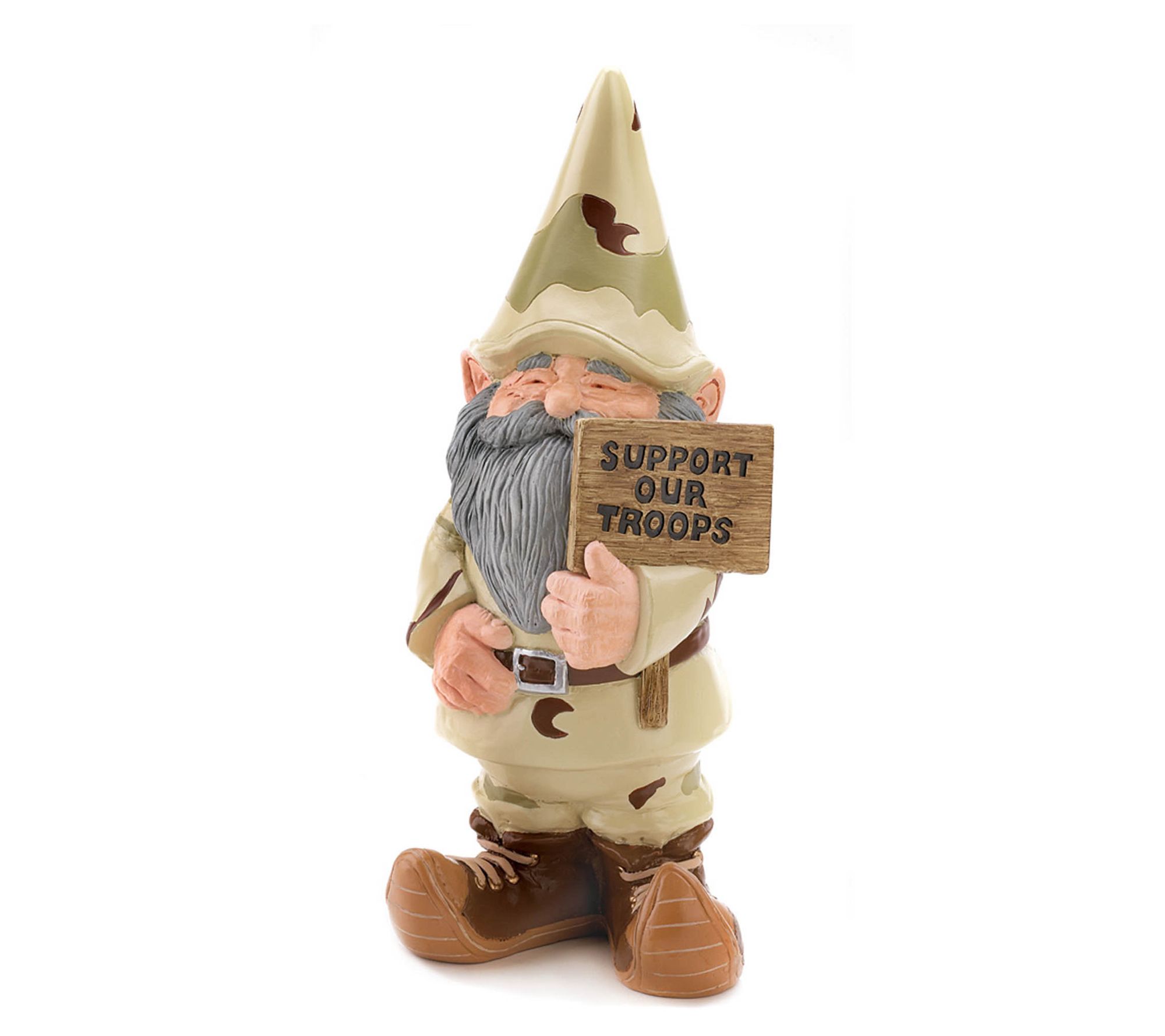 Zingz & Thingz Support Our Troops Gnome GardenStatue
